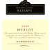 Rooiberg Winery Robertson Reserve Merlot 2008 Front Label