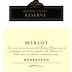 Rooiberg Winery Robertson Reserve Merlot 2010 Front Label