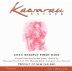 Kawarau Estate Reserve Pinot Noir 2004 Front Label