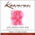Kawarau Estate Reserve Pinot Noir 2005 Front Label