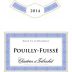 Chartron et Trebuchet Pouilly-Fuisse Chardonnay 2014 Front Label