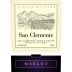 San Clemente Maule Valley Merlot 2009 Front Label