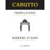 Cabutto Barbera d'Alba Superiore 2005 Front Label
