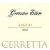 Ettore Germano Barolo Cerretta 2004 Front Label