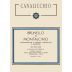Canalicchio di Sopra Brunello di Montalcino 2008 Front Label