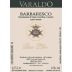 Varaldo Barbaresco Bricco Libero 2000 Front Label