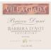 Villa Giada Barbera d'Asti Superiore Nizza Bricco Dani 2003 Front Label