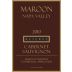 Maroon Reserve Cabernet Sauvignon 2010 Front Label