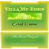 Villa Mt. Eden Grand Reserve Fox Creek Zinfandel 1999 Front Label