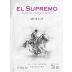 RPB Wines El Supremo Merlot 2014 Front Label