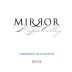 Mirror Cabernet Sauvignon 2012 Front Label