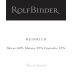 Rolf Binder Heinrich 2005 Front Label