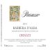 Parusso Barbera d'Alba Ornati 2013 Front Label