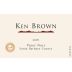 Ken Brown Santa Barbara Pinot Noir 2009 Front Label
