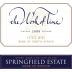 Springfield Estate The Work of Time Red 2008 Front Label
