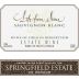 Springfield Estate Life From Stone Sauvignon Blanc 2014 Front Label