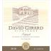 David Girard Triptych Red 2010 Front Label