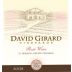 David Girard Rose 2008 Front Label