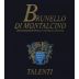 Talenti Brunello di Montalcino 2009 Front Label