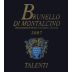 Talenti Brunello di Montalcino 2007 Front Label