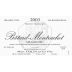 Marc Colin Batard Montrachet Grand Cru 2003 Front Label