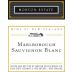 Morton Estate Marlborough Sauvignon Blanc 2013 Front Label