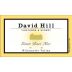 David Hill Winery Estate Pinot Noir 2012 Front Label