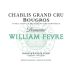 William Fevre Chablis Bougros Grand Cru 2013 Front Label
