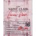 Saint Clair Pioneer Block 16 Pinot Noir 2012 Front Label