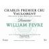 William Fevre Chablis Vaulorent Premier Cru 2011 Front Label