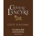 Chateau de Lancyre La Coste d'Aleyrac 2010 Front Label