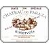 Chateau de Paraza Minervois Cuvee Speciale 2006 Front Label