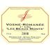 Domaine Jean Grivot Vosne-Romanee Les Beaux Monts Premier Cru 2008 Front Label