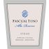 Pascual Toso Alta Reserva Syrah 2009 Front Label