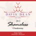 Davis Dean Cellars 'Shameless' Wilkinson's Vineyard Chardonnay 2012 Front Label