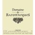 Domaine de Baronarques Limoux Rouge 2004 Front Label