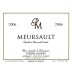 Domaine Pierre Morey Meursault 2006 Front Label