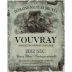 Domaine Nicolas Brunet Vouvray Sec 2012 Front Label