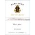 San Lucas Malbec 2013 Front Label