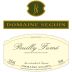 Domaine Herve Seguin Pouilly Fume 2014 Front Label