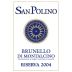 San Polino Brunello di Montalcino Riserva 2004 Front Label