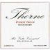 Thorne Rio Vista Vineyard Pinot Noir 2011 Front Label