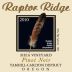 Raptor Ridge Shea Vineyard Pinot Noir 2010 Front Label