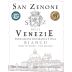 San Zenone delle Venezie Bianco 2015 Front Label