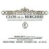Nicolas Joly Clos de La Bergerie 2011 Front Label
