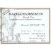 Dugat-Py Mazis-Chambertin Grand Cru 2013 Front Label