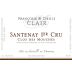 Francoise & Denis Clair Santenay Clos des Mouches Premier Cru 2013 Front Label