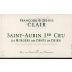 Francoise & Denis Clair Saint-Aubin Les Murgers Des Dents De Chien Premier Cru 2013 Front Label