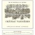 Chateau Vannieres Bandol Rouge 2001 Front Label