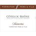 Ferraton Pere & Fils Cotes du Rhone Samorens 2014 Front Label